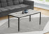 MN-643796    Coffee Table - 40"L / Grey / Black Metal