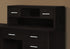 MN-687018    Computer Desk, Home Office, Corner, Left, Right Set-Up, Storage Drawers, L Shape, Laminate, Dark Brown, Contemporary, Modern