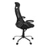 MN-807268    Office Chair, Adjustable Height, Swivel, Ergonomic, Armrests, Computer Desk, Office, Metal Base, Mesh, Black, Chrome, Contemporary, Modern