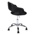 MN-947298    Office Chair, Adjustable Height, Swivel, Ergonomic, Armrests, Computer Desk, Office, Metal Base, Leather Look, Black, Chrome, Contemporary, Modern