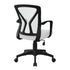 MN-367341    Office Chair- Mid-Back / Fixed, Armrests Adjustable Height White Mesh