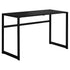 MN-547379    Computer Desk, Home Office, Laptop, Tempered Glass, 48"L, Metal, Tempered Glass, Black, Black Tinted, Contemporary, Modern