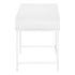 MN-857554    Computer Desk - 2 Storage Drawers / Recessed Metal Legs - 48"L - White / White