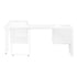 MN-107582    Computer Desk, Home Office, Corner, Left, Right Set-Up, Storage Drawers, 72"L, L Shape, Metal, Laminate, Glossy White, Glam, Modern