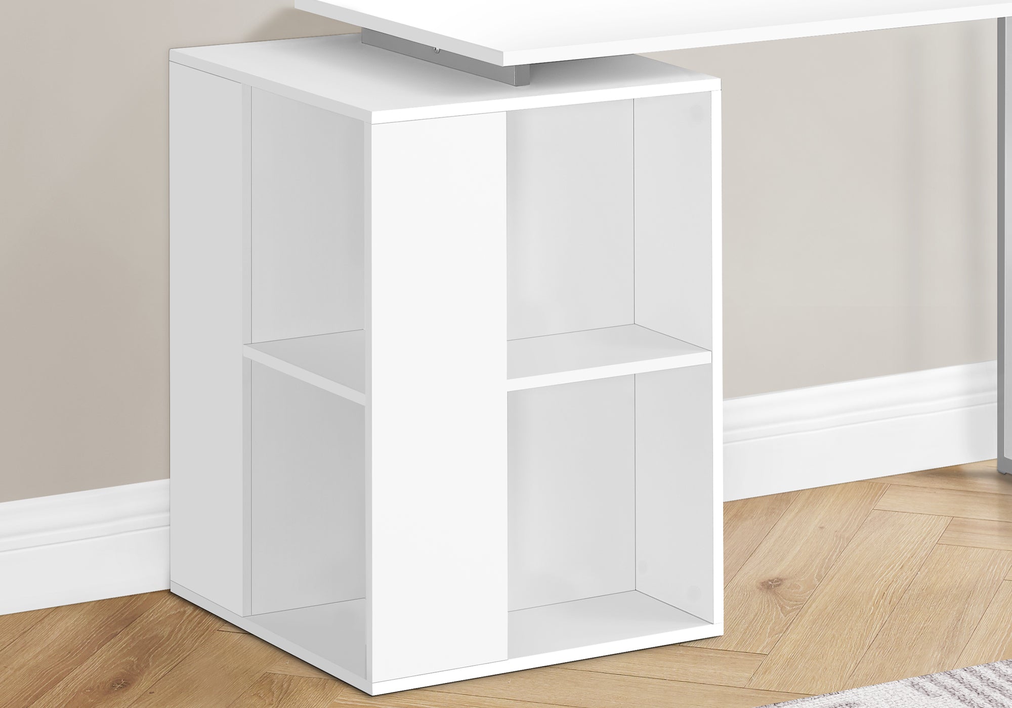 MN-227600    Computer Desk - 55"L / White Left Or Right Facing