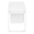 MN-797690    Computer Desk, Home Office, Laptop, Left, Right Set-Up, Storage Drawers, 48"L, Metal, Laminate, White, Contemporary, Modern