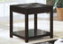 MN-407801E    Accent Table, Side, End, Nightstand, Lamp, Living Room, Bedroom, Laminate, Dark Brown, Transitional