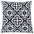 MN-399226    Pillows, 18 X 18 Square, Insert Included, Decorative Throw, Accent, Sofa, Couch, Bed, Soft Polyester Woven Fabric, Hypoallergenic Soft Polyester Insert, Dark Blue, Geometric Motif, Motif Design, Contemporary, Modern