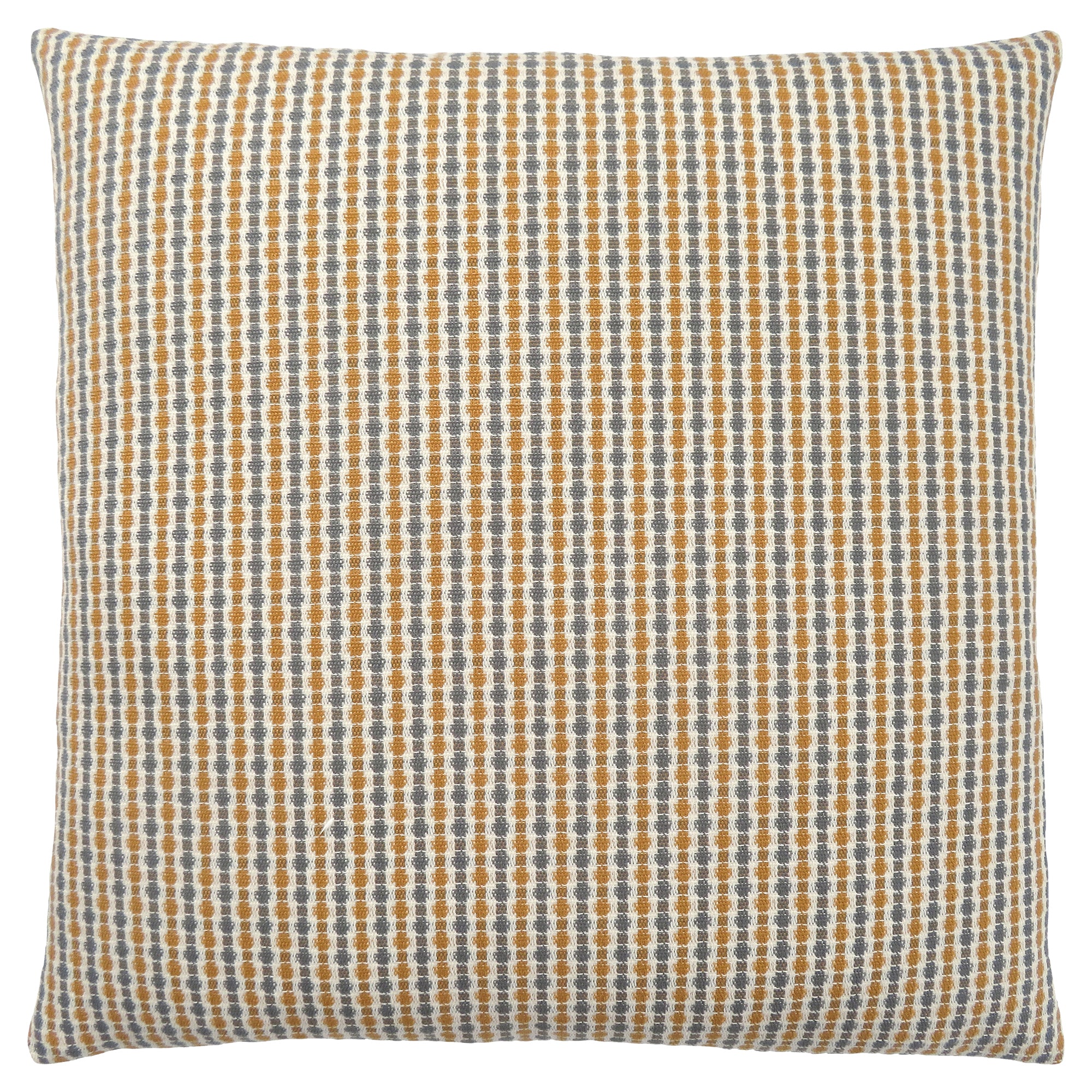 MN-469234    Pillows, 18 X 18 Square, Insert Included, Decorative Throw, Accent, Sofa, Couch, Bed, Soft Polyester Woven Fabric, Hypoallergenic Soft Polyester Insert, Gold And Grey, Abstract Dot Design, Classic Dot Design, Classic