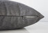 MN-599258    Pillows, 18 X 18 Square, Insert Included, Decorative Throw, Accent, Sofa, Couch, Bed, Soft Polyester Woven Fabric, Hypoallergenic Soft Polyester Insert, Dark Grey, Transitional