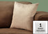 MN-689270    Pillows, 18 X 18 Square, Insert Included, Decorative Throw, Accent, Sofa, Couch, Bed, Plush Velvet Finish, Soft Polyester Fabric, Hypoallergenic Soft Polyester Insert, Taupe, Contemporary, Modern