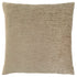 MN-859296    Pillows, 18 X 18 Square, Insert Included, Decorative Throw, Accent, Sofa, Couch, Bed, Soft Polyester Fabric, Hypoallergenic Soft Polyester Insert, Solid Tan, Casual