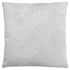 MN-999320    Pillows, 18 X 18 Square, Insert Included, Decorative Throw, Accent, Sofa, Couch, Bed, Lush Velvet-Look Polyester Fabric, Hypoallergenic Soft Polyester Insert, Light Grey, Glam