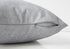 MN-999320    Pillows, 18 X 18 Square, Insert Included, Decorative Throw, Accent, Sofa, Couch, Bed, Lush Velvet-Look Polyester Fabric, Hypoallergenic Soft Polyester Insert, Light Grey, Glam