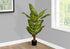 MN-419535    Artificial Plant, 47" Tall, Evergreen Tree, Indoor, Faux, Fake, Floor, Greenery, Potted, Real Touch, Decorative, Green Leaves, Black Pot