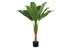 MN-599567    Artificial Plant, 43" Tall, Banana Tree, Indoor, Faux, Fake, Floor, Greenery, Potted, Real Touch, Decorative, Green Leaves, Black Pot