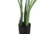 MN-619569    Artificial Plant, 44" Tall, Bird Of Paradise Tree, Indoor, Faux, Fake, Floor, Greenery, Potted, Decorative, Green Leaves, Black Pot