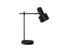 MN-269647    Lighting, 21"H, Table Lamp, Usb Port Included, Black Metal, Black Shade, Modern