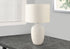 MN-419707    Lighting, 25"H, Table Lamp, Cream Ceramic, Ivory / Cream Shade, Transitional