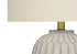 MN-549720    Lighting, 24"H, Table Lamp, Cream Resin, Ivory / Cream Shade, Transitional