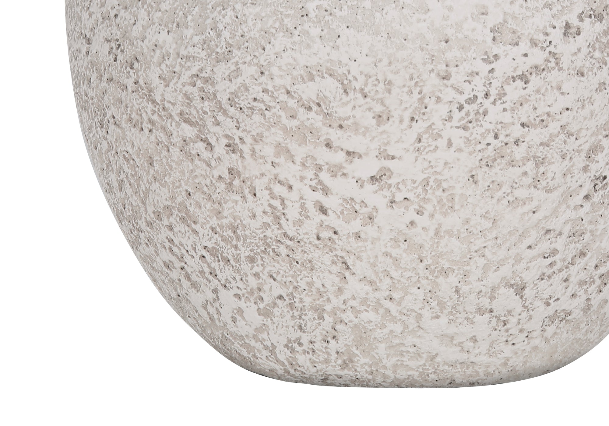 MN-669732    Lighting, 22"H, Table Lamp, Cream Concrete, Ivory / Cream Shade, Modern