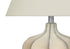 MN-679733    Lighting, 21"H, Table Lamp, Cream Resin, Ivory / Cream Shade, Transitional