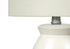 MN-739740    Lighting, 17"H, Table Lamp, Cream Ceramic, Ivory / Cream Shade, Modern
