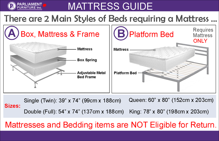 Mattress - 5" Thick  Foam