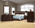 6 Pc Bedroom Set - Shadow Oak & Donna Marble  NB-55