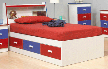 Kids bedroom sales sets with storage