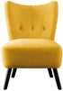 Accent Chair in Yellow Velvet MZ-441166