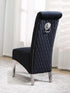 Dining Chair - Black Velvet  C-1271