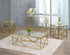 Console Table - Gold and Glass  IF-2341