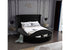 Bed - Round style with Black  Velvet and Storage  IF-5773