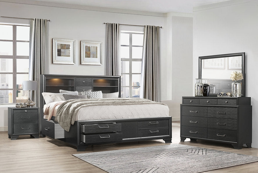 Ava Deluxe Bedroom Set or Set Components  IF-Ava