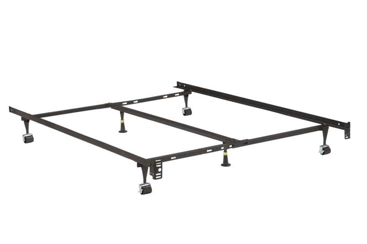 Adjustable Metal Bed Frame Single Double Queen King